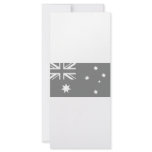 australian flag rack cards