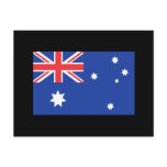 Australian Flag T-shirts and Gifts Postcards