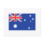 Australian Flag T-shirts and Gifts Post Card