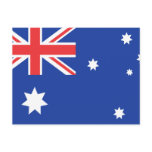 Australian Flag T-shirts and Gifts Post Card