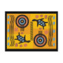 Australian Folk Art Sea Turtles Post Card