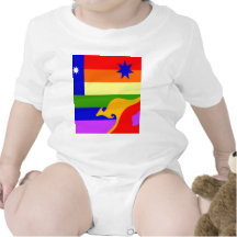 Australian Gay Pride Flag Creeper