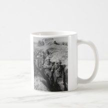 Australian Infantry Wearing Small Box Respirators Mugs
