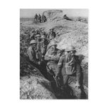 Australian Infantry Wearing Small Box Respirators postcards