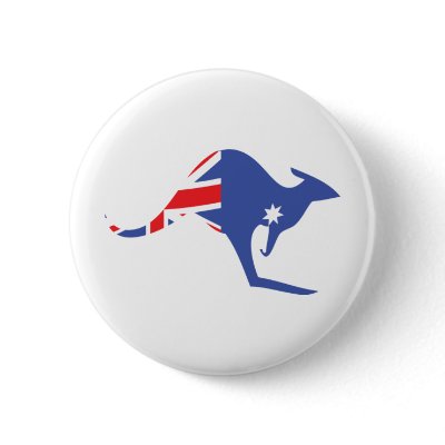 australian kangaroo button by Tomaniac
