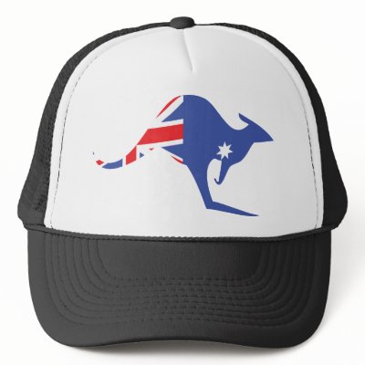 australian kangaroo mesh hats by Tomaniac