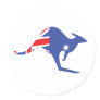 australian kangaroo stickers