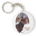 Australian Kelpie Christmas Gifts Keychains