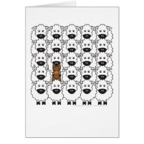 Australian Kelpie in the Sheep Cards