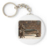 Australian Kelpie with pups 9P022D-046 Key Chain