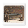 Australian Kelpie with pups 9P022D-046 Fridge Magnets