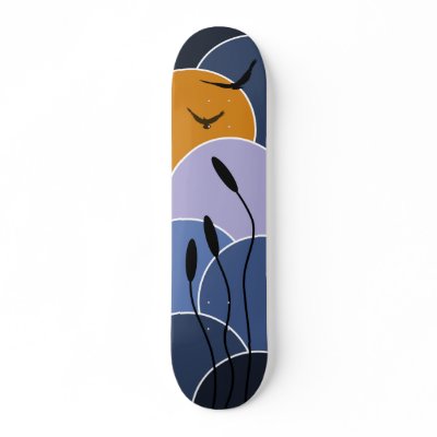 Australian Landscapes Skateboard by Kym_Moss