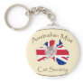 Australian Mist Cat Society products Keychain