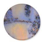 Australian Moss Agate Opus 2 Fridge Magnet