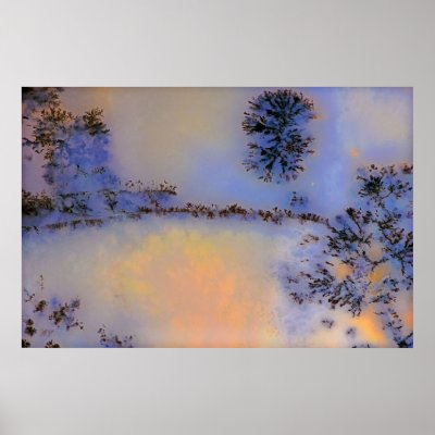 Australian Moss Agate Opus 2 Posters by Rockhound_Gifts