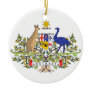 Australian national emblem ornaments