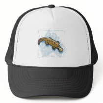 australian platypus design mesh hats