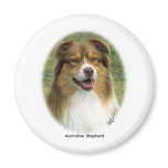 Australian Shepherd 9K2D-17 Refrigerator Magnets