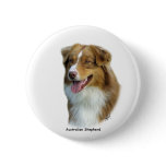 Australian Shepherd 9K4D-16 Button