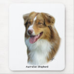Australian Shepherd 9K4D-16 Mouse Mat