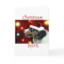 Australian Shepherd Christmas Spirit Card