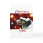 Australian Shepherd Christmas Spirit cards