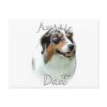 Australian Shepherd Dad 2 Postcards