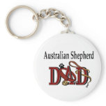 Australian Shepherd Dad Apparel Gifts Keychain