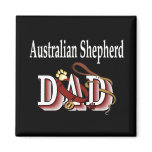 australian shepherd dad Magnet