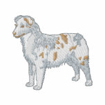 Australian Shepherd embroidered shirts
