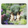 Australian Shepherd Garden Mousepad