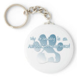 Australian Shepherd Granddog Keychain