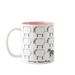 Australian Shepherd Herding Sheep Mug