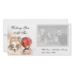 Australian Shepherd - I Love My Red Merle Picture Card