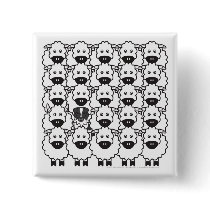 Australian Shepherd in the Sheep Pins