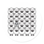 Australian Shepherd in the Sheep Stickers