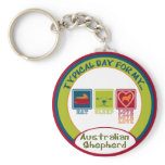Australian Shepherd Key Chains