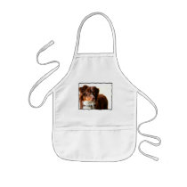 Australian Shepherd kids apron