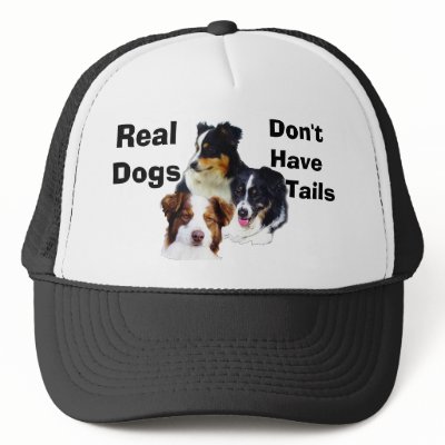 Australian shepherd mesh hat by knewfy