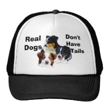 Australian shepherd mesh hat