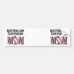 Australian Shepherd MOM Bumper Stickers