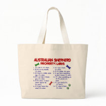AUSTRALIAN SHEPHERD Property Laws 2 Canvas Bags