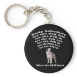 Australian Shepherd Schedule Keychain
