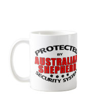Australian Shepherd Security Coffee Mug