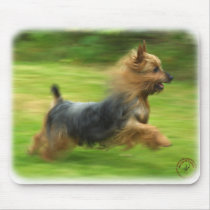 Australian Silky Terrier design Mousepads