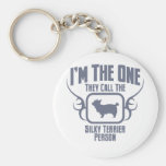 Australian Silky Terrier Keychains