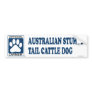 Australian Stumpy Tail Cattle Dog Blue Bumper Stickers