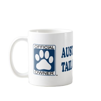 Australian Stumpy Tail Cattle Dog Blue Mugs by GenuineDogOwner