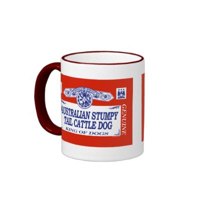 Australian Stumpy Tail Cattle Dog Coffee Mug by dogbreedz