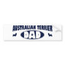 Australian Terrier Dad Bumper Stickers